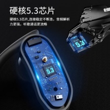 纽曼蓝牙耳机挂耳式【可水洗】跑步骑行运动耳机真无线 长续航入耳式双耳麦通话降噪适用苹果华为小米